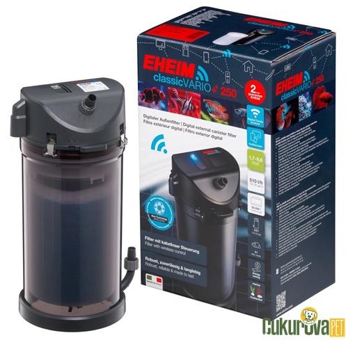 EHEIM 2214 CLASSIC VARIO + E 250 DIŞ FİLTRE MUSLUKLU 
