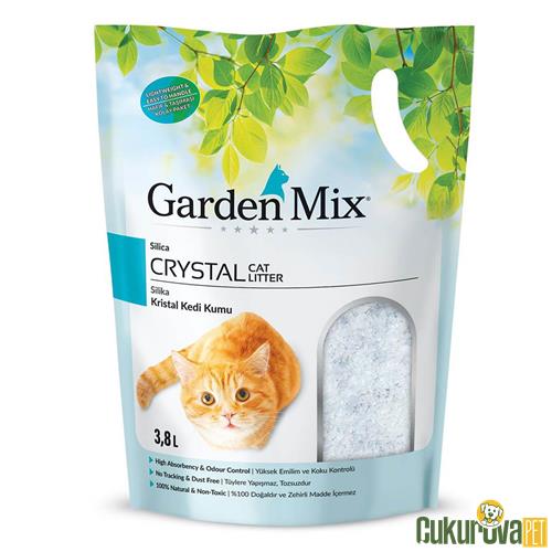 GARDENMIX SILICA JEL KEDİ KUMU 1 - 8 MM 3.8 L