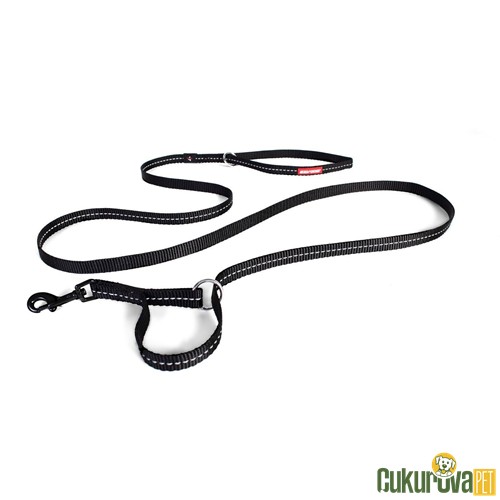 EZYDOG KÖPEK GEZDİRME KAYIŞI LEASH VARIO 4 LITE 185 CM - SİYAH