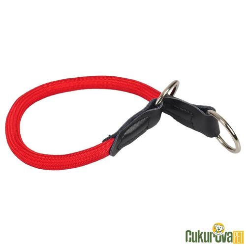 KARLIE SUNİ DERİ EĞİTİM TASMA KIRMIZI 50 x 1.2 CM