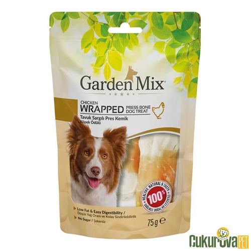 GARDENMIX SARGILI PRES KEMİK KÖPEK ÖDÜL MAMASI 75 GR