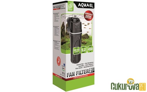 AQUAEL FAN FILTER 2 PLUS İÇ FİLTRE 5.2 W - 450 L / H