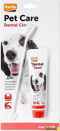 KARLIE KÖPEK DİŞ FIRÇASI VE MACUNU 85 GR 