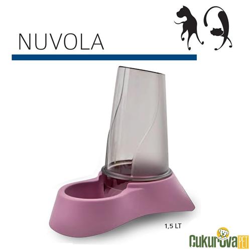 MP BERGAMO KEDİ VE KÖPEKLER İÇİN HAZNELİ MAMA VE SU KABI 1.5 L ( KAHVERENGİ )