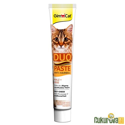 GIMCAT ANTI - HAIRBALL DUO PASTE PEYNİR + MALT 50 GR
