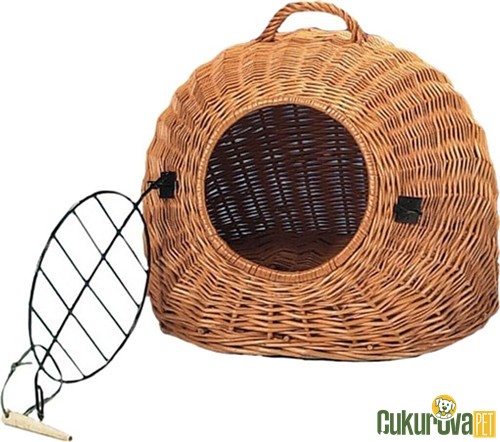 Trixie Hasır Kedi Evi ve Taşıma Sepeti 50 Cm