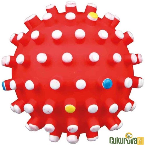 Trixie Vinly Mayın Top Köpek Oyuncağı Karışık Renkli - 10 Cm