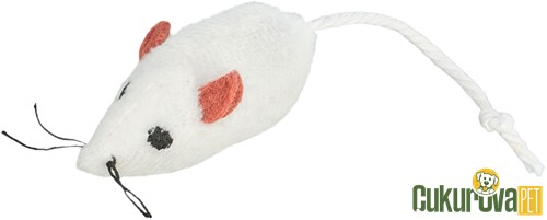 Trixie Kedi Otlu Peluş Fare Kedi Oyuncağı Karışık Renkli 5 Cm - 1 Adet