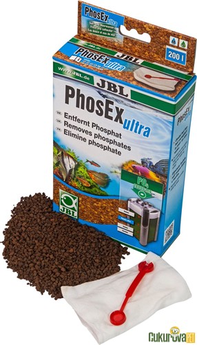 Jbl PhosEx Ultra Phosphates Removes / Fosfat Giderici Kimyasal Filtre Malzemesi 340 Gr