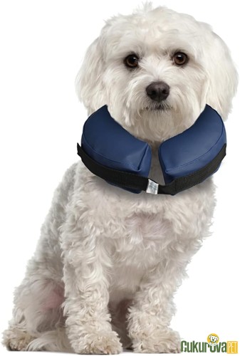 Karlie Şişme Köpek Yakalığı Mavi - S / 20 - 25 Cm