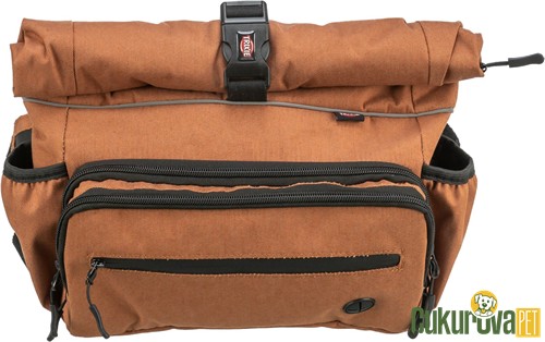 Trixie Ralltop Tasma Sistemli Sırt ve Bel Çantası Kahverengi - 39 x 7 x 24 / 32.5 Cm