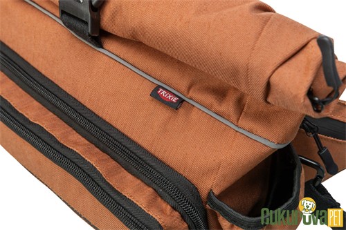 Trixie Ralltop Tasma Sistemli Sırt ve Bel Çantası Kahverengi - 39 x 7 x 24 / 32.5 Cm