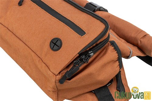 Trixie Ralltop Tasma Sistemli Sırt ve Bel Çantası Kahverengi - 39 x 7 x 24 / 32.5 Cm