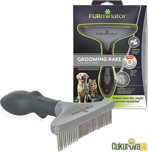 Furminator Grooming Rake Kıtık Açıcı Kedi ve Köpek Tarağı 15 Cm