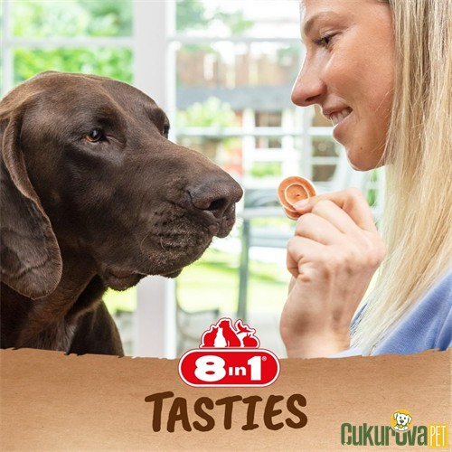 8 In 1 Tasties Sushi Rolls Tavuklu ve Balıklı Köpek Ödül Maması 85 Gr