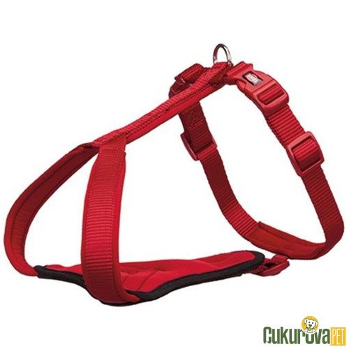 TRIXIE PREMIUM KÖPEK GÖĞÜS TASMASI - M - 55 - 70 CM - KIRMIZI