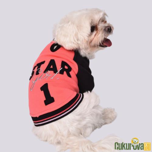 STAR GIRL PEMBE-SİYAH KOLEJ CEKET