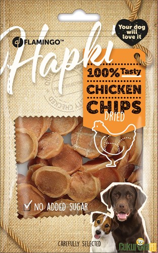 FLAMINGO TAVUK CİPS KÖPEK ÖDÜL MAMASI 85 GR