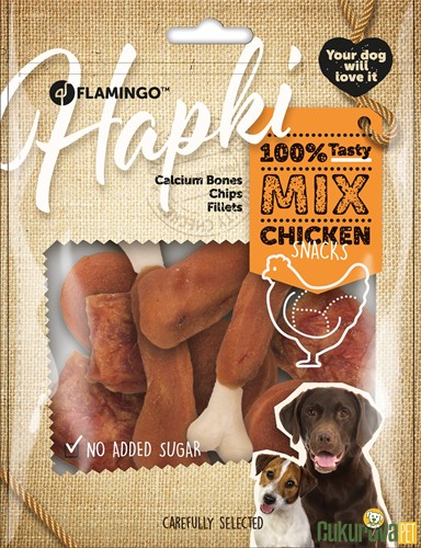 FLAMINGO MIX TAVUKLU KARIŞIK KÖPEK ÖDÜL MAMASI 170 GR