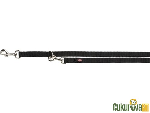 TRIXIE PREMIUM KÖPEK GEZDİRME KAYIŞI 2 M - 25 MM - SİYAH