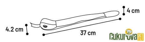 Flamingo Sissco Yılan Peluş Kedi Oyuncağı 37 Cm