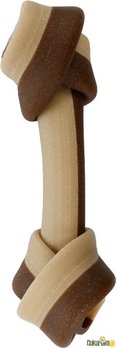 Flamingo Duetto Twisted Bones Kuzu Etli ve Pirinçli Köpek Ödül Kemiği L / 108 Gr