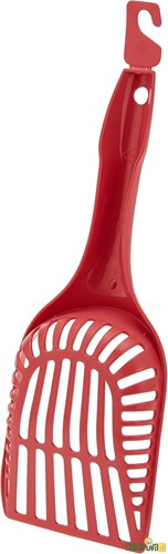Moderna Handy Kedi Kum Küreği Kırmızı 10 x 26 Cm