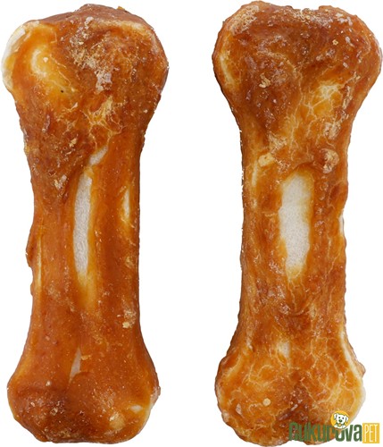 Flamingo R'Hide Pressed Bones Tavuklu Köpek Ödül Kemiği 2 Adet / 10 Cm - 120 Gr