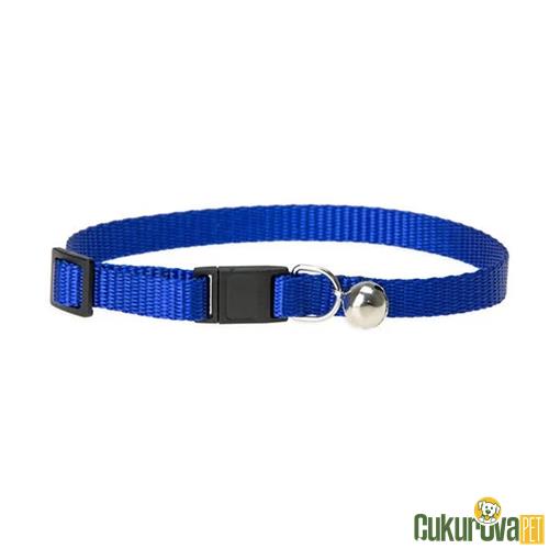 KARLIE ART SPORTIV KEDİ BOYUN TASMASI MAVİ M - 10 MM x 30 CM 