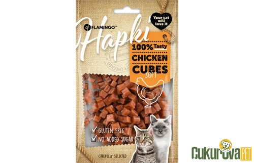 FLAMINGO HAPKI TAVUKLU KÜP KEDİ ÖDÜL MAMASI 85 GR