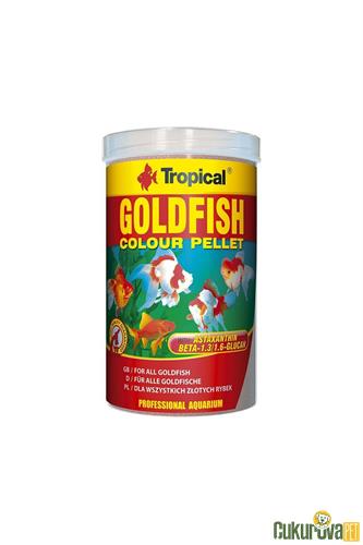 TROPICAL GOLDFISH COLOUR PELLET SMALL 100 ML - 45 GR 