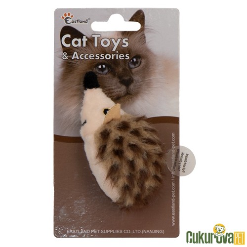 EASTLAND CATNIPLI PELUŞ DIJITAL SESLİ KİRPİ 9.5 CM