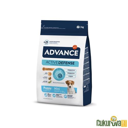 ADVANCE TAVUKLU VE PİRİNÇLİ KÜÇÜK IRK YAVRU KÖPEK MAMASI 3 KG 