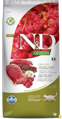 N & D QUINOA URINARY ÖRDEKLİ KEDİ MAMASI 5 KG
