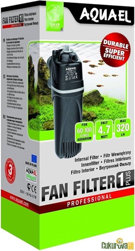 AQUAEL FAN FILTER 1 PLUS İÇ FİLTRE 4.7 W - 320 L / H