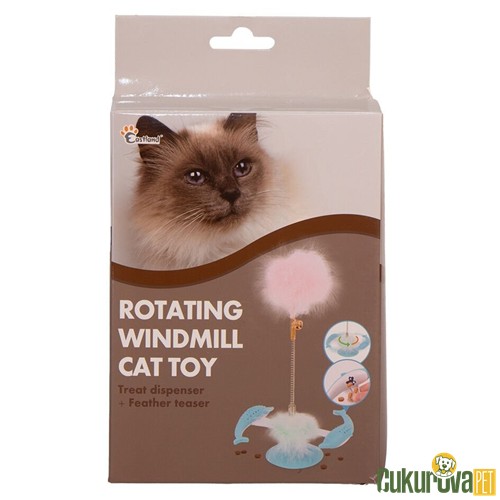 EASTLAND İNTERAKTİF DÖNEN KEDİ OYUNCAĞI YUNUS 24 x 1 CM