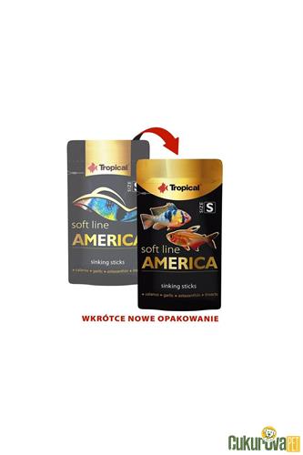 TROPICAL SOFT LINE AMERICA STICKS SIZE S - 10 GR 