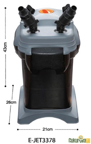 E-Jet 3378 Akvaryum Dış Filtre