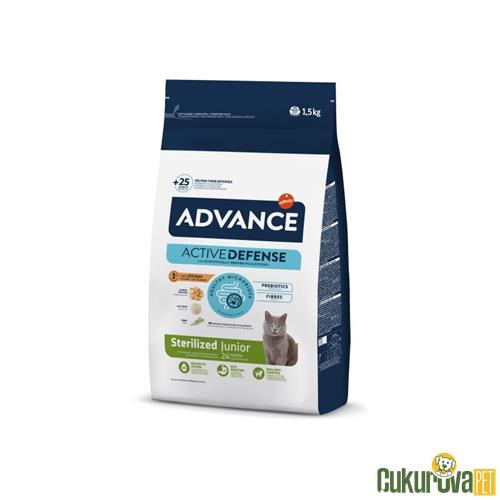 ADVANCE YOUNG TAVUKLU KISIRLAŞTIRILMIŞ YAVRU KEDİ MAMASI 1,5 KG 