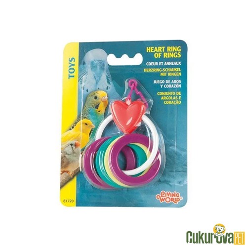 LIVING WORLD HALKALI PLASTİK KUŞ OYUNCAĞI 