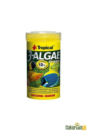TROPICAL 3 - ALGAE FLAKES 1000 ML - 200 GR 