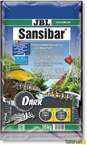 Jbl Sansibar Akvaryum Kumu 0.2 - 0.5 Mm Siyah 10 Kg 