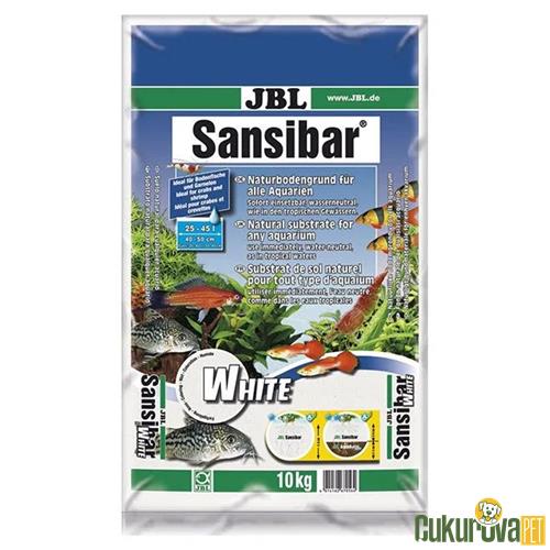 JBL SANSIBAR WHITE NEHİR KUMU 0.4 - 1.4 MM 10 KG 