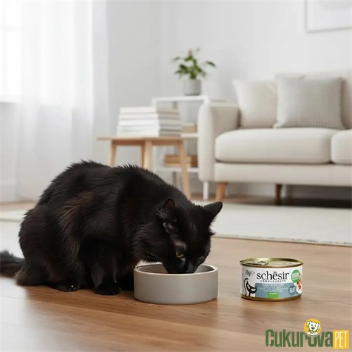 Schesir Complements In Jelly Ton Balıklı ve Berlam Balıklı Yetişkin Kedi Yaş Maması 70 Gr