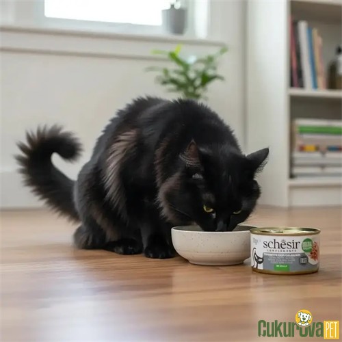 Schesir Complements In Jelly Ton Balıklı ve Kalamarlı Yetişkin Kedi Yaş Maması 70 Gr