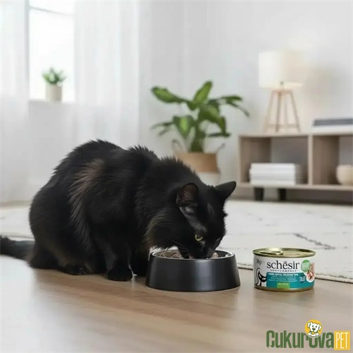 Schesir Complements In Jelly Ton Balıklı ve Sarı Kuyruk Balıklı Yetişkin Kedi Yaş Maması 70 Gr