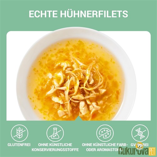 Schesir Soup Broth Tavuklu ve Balkabaklı Kedi Çorbası 40 Gr