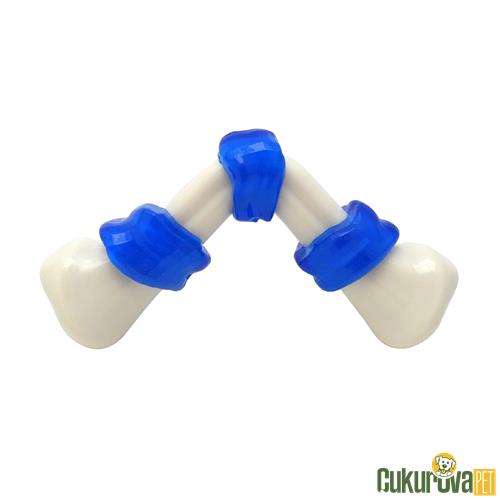 GIMDOG V ŞEKLİNDE SIĞIR AROMALI INTERAKTIF KEMİK 17.8 CM