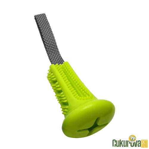 GIMDOG ÇUBUK ŞEKLİNDE ÇEKİŞTİRMELİ KÖPEK ÖDÜL OYUNCAĞI YEŞİL