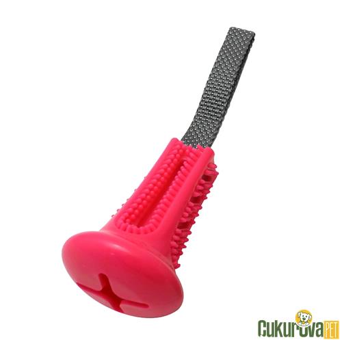 GIMDOG ÇUBUK ŞEKLİNDE ÇEKİŞTİRMELİ KÖPEK ÖDÜL OYUNCAĞI PEMBE
